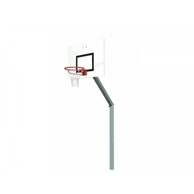 Panier de basket fixe à sceller 100x100mm, hauteur 2m60 (l'unité)