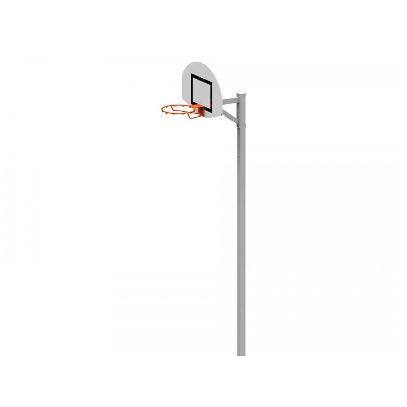 But de Basket mural Sporti à hauteur réglable rectangulaire (l'unité)
