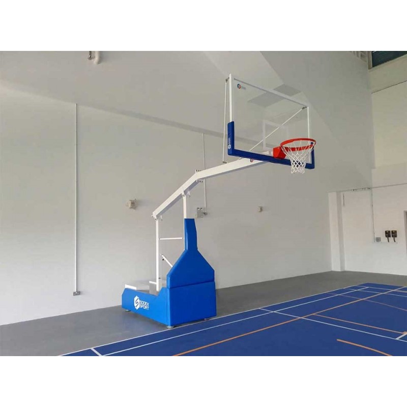 Panier de basket intérieur mobile pliable 2 positions Basic